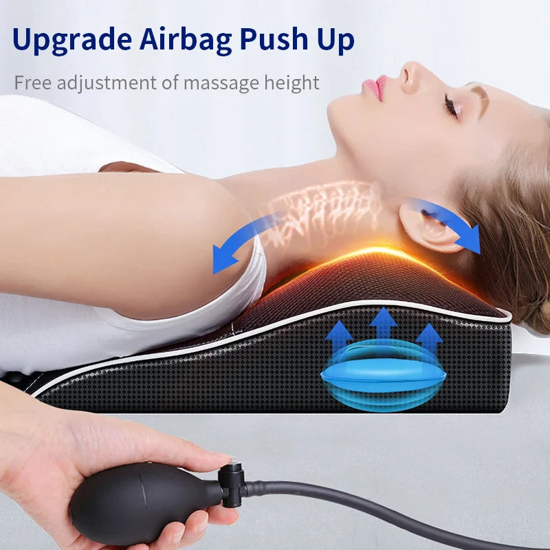 Shiatsu Comfort Pillow ® Versatile Massage Pillow for Home and Car