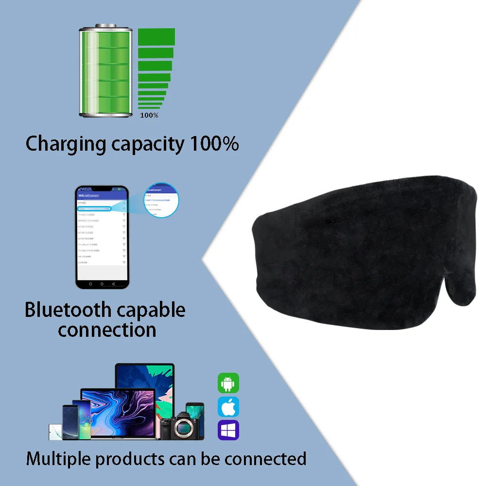 DreamMask Bluetooth  ® Ultimate Sleep Experience: Bluetooth Mask for a Restful Night