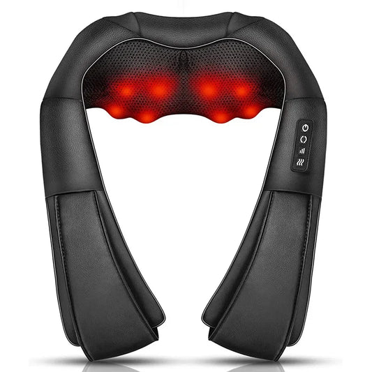 ShiatsuPro 16® 16-Head Shiatsu Massager: Deep Tissue Relief for Home and On the Go