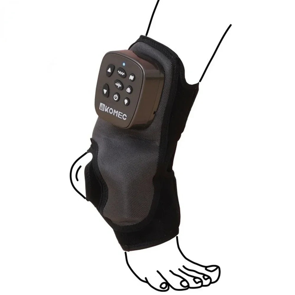 FootEase Max® - Comprehensive Foot Therapy: Smart Air Pressure, Heat, and Vibration Massager