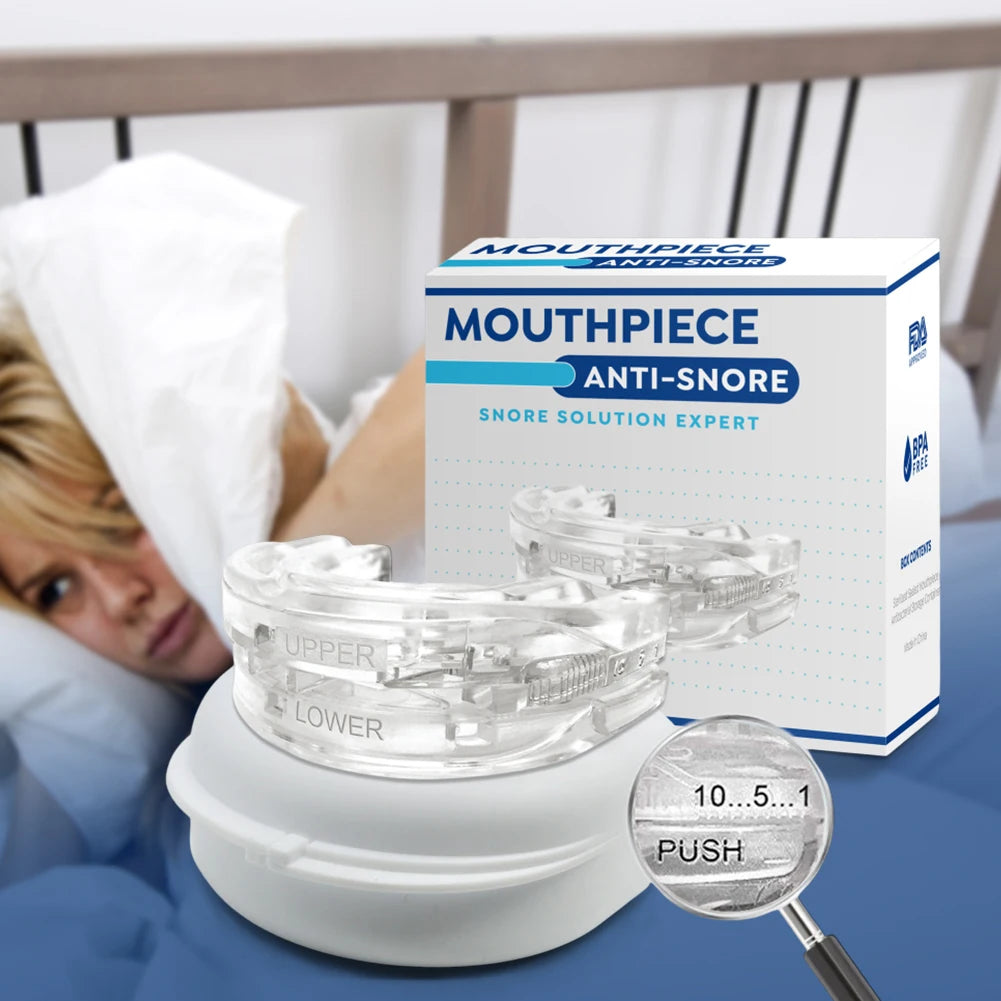 SnoreGuard Mouthpiece ®Anti-Snore Mouth Guard for Teeth Grinding and Better Sleep