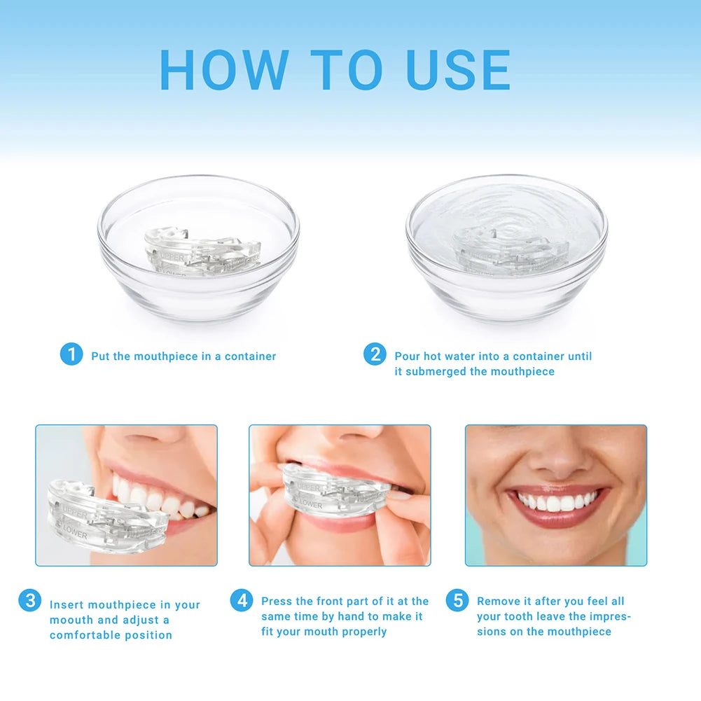 SnoreGuard Mouthpiece ®Anti-Snore Mouth Guard for Teeth Grinding and Better Sleep